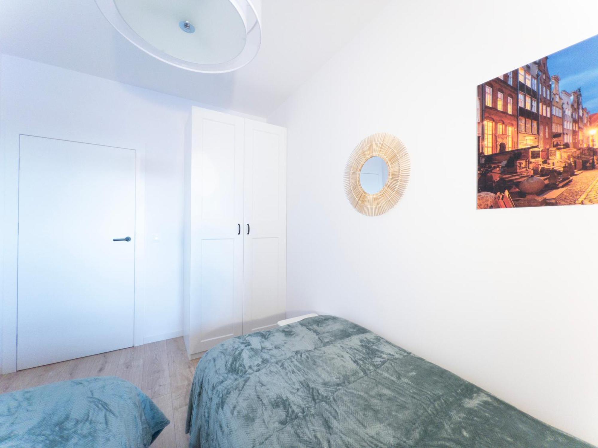 Apartament Z Dwiema Sypialniami + Parking 그단스크 외부 사진
